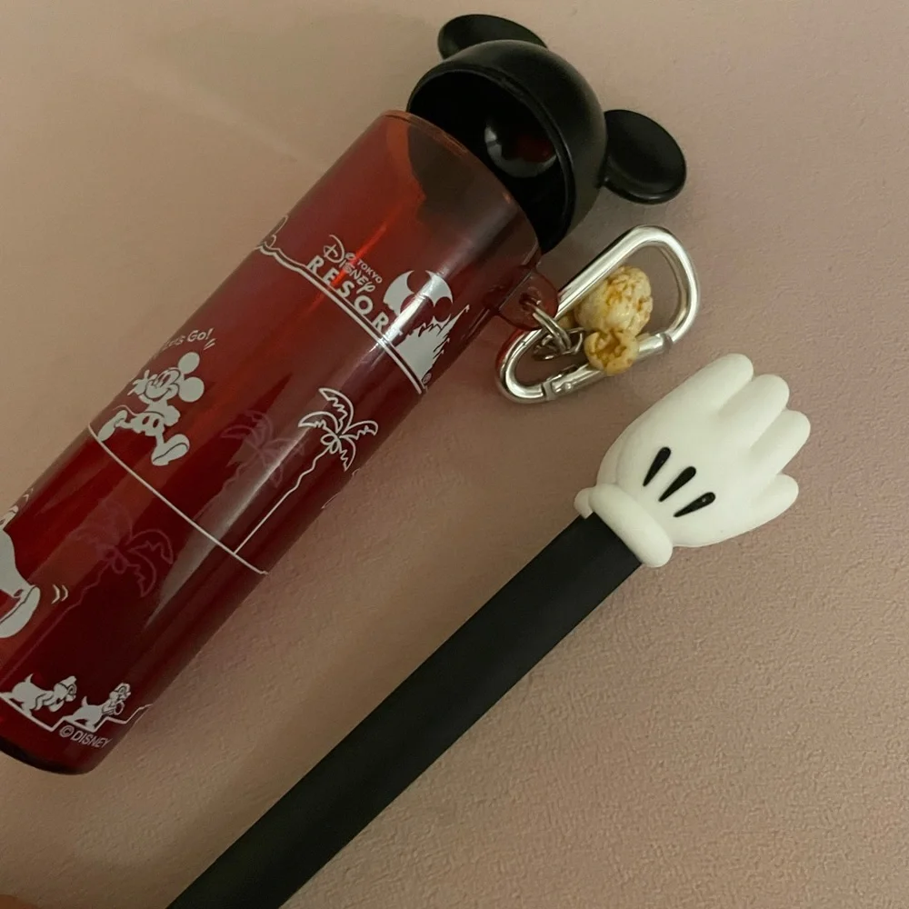 Tokyo Disney Popcorn Catcher Key Chain - Picture 1 of 8